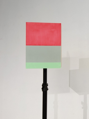 James Woodfill Box Signal #2, mixed media, 16" x 12" x 9" (without stand), 2019